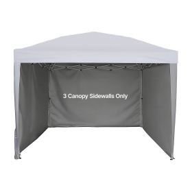 Canopy Sidewalls, Fit for 10 x 10 ft Pop Up Canopy Tent, Tent Side Walls with Waterproof and Sunlight Protection Layer for Outdoor Event Tents