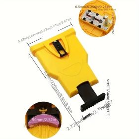 Hainsaw Teeth Sharpener, Portable Chain Saw Sharpener Tool, Chainsaw Sharpener Universal Chain Saw Blade Sharpener (Style: Electric chain saw)